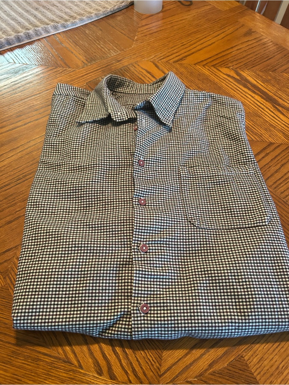 Men's Vintage 100% Wool Shirt